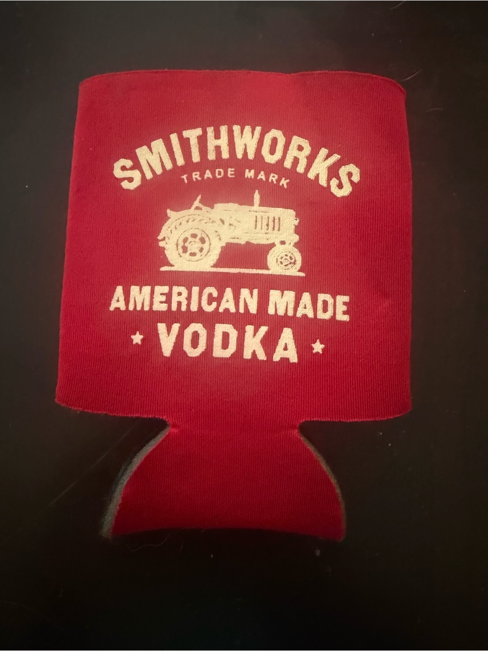 Smithworks Red Neoprene Koozie